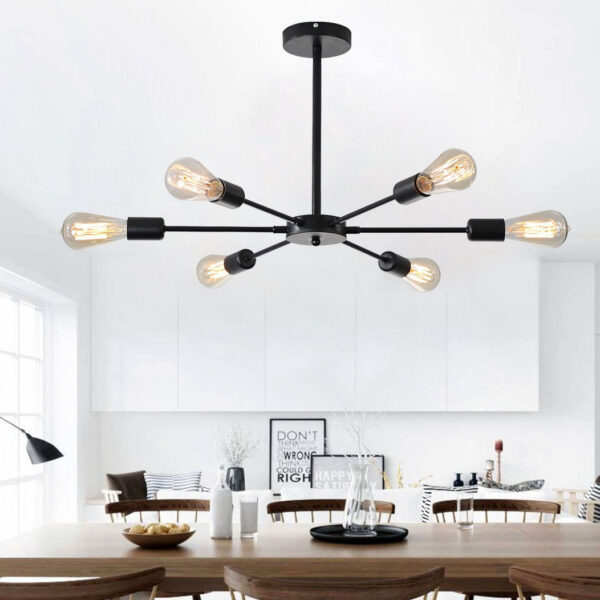 Living Room LED Ceiling Light Simple Chandelier