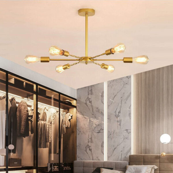 Living Room LED Ceiling Light Simple Chandelier - Image 3