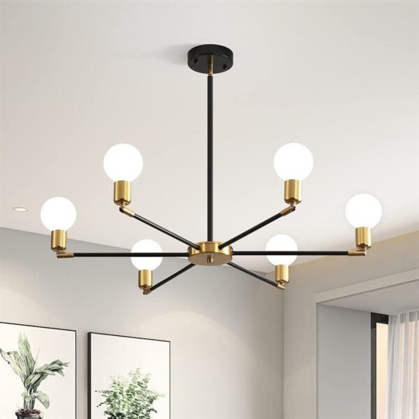 Living Room LED Ceiling Light Simple Chandelier - Image 5