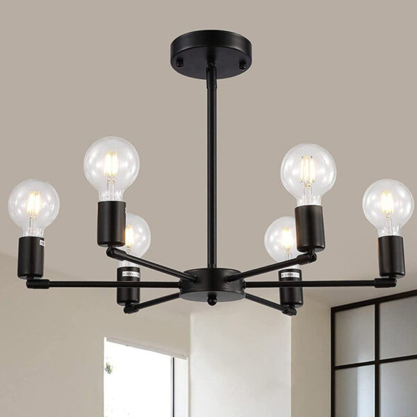 Living Room LED Ceiling Light Simple Chandelier - Image 7
