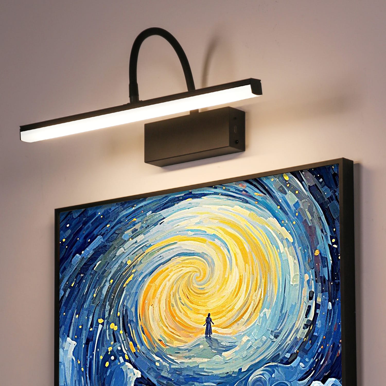 Cordless Rechargeable Flexible Arm Picture Display Lamp