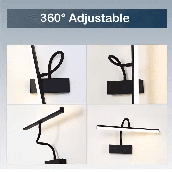 Cordless Rechargeable Flexible Arm Picture Display Lamp - Image 5