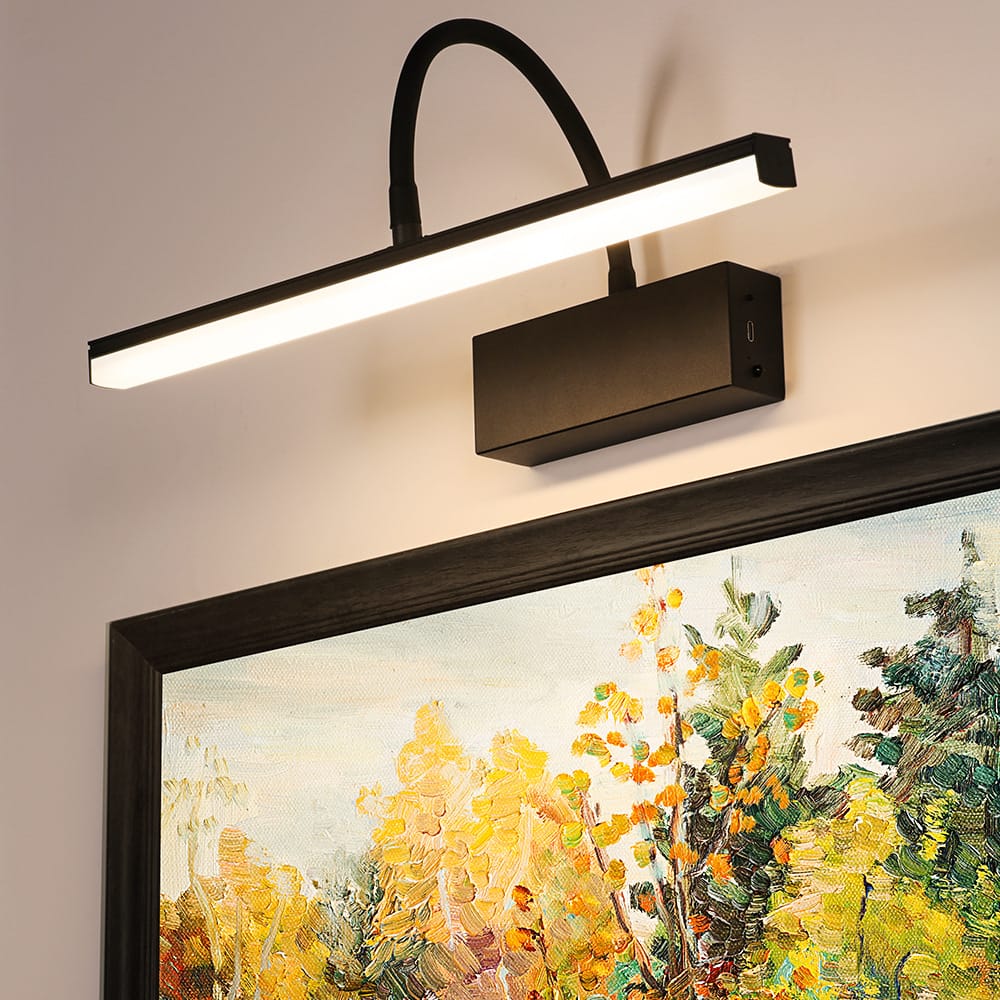 Cordless Rechargeable Flexible Arm Picture Display Lamp - Image 2