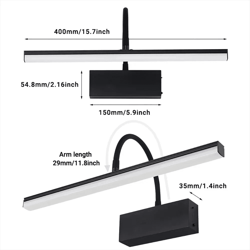 Cordless Rechargeable Flexible Arm Picture Display Lamp - Image 8